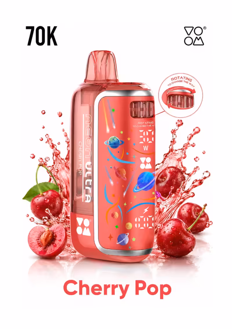 Voom Neon Ultra 70K Puffs Cherry Pop
