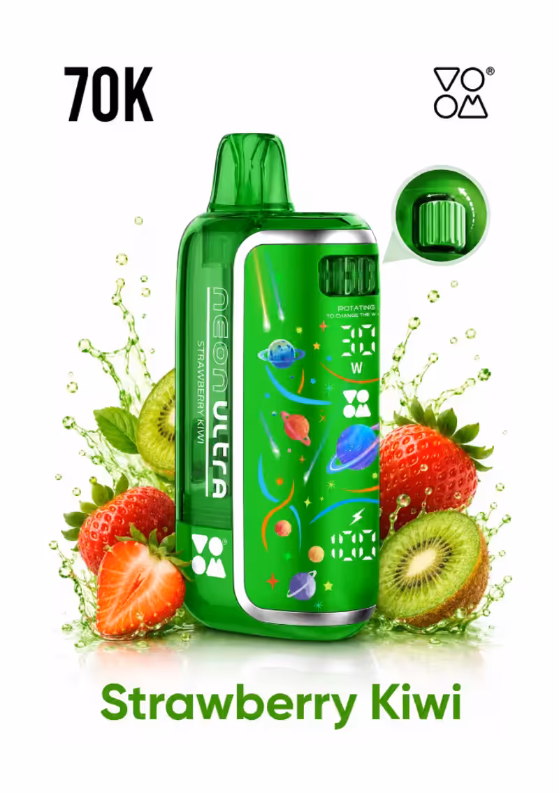 Voom Neon Ultra 70,000 Puffs Strawberry Kiwi