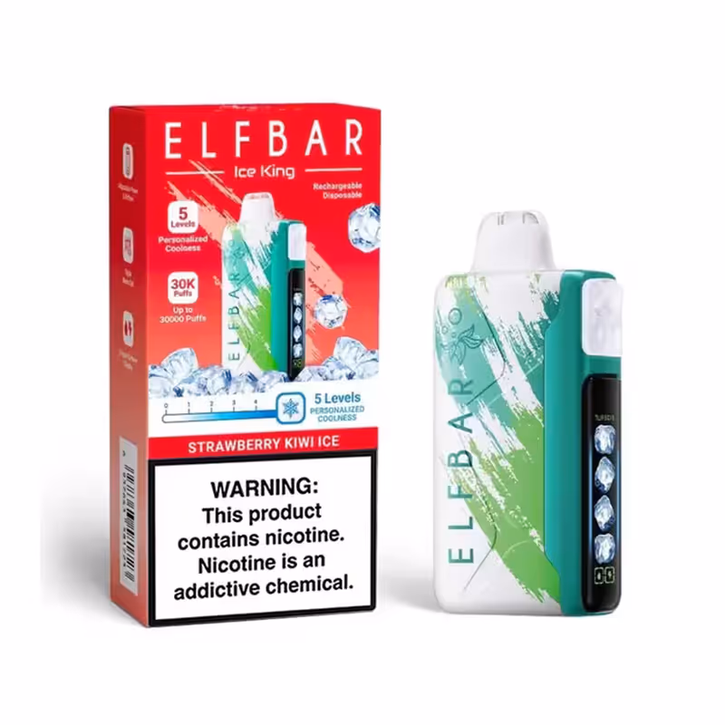 Elf Bar Ice King Strawberry Watermelon 30,000 Puffs