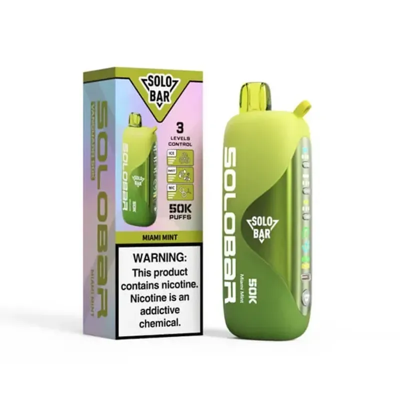 Cool Mint - Solo Bar 50,000 Puffs