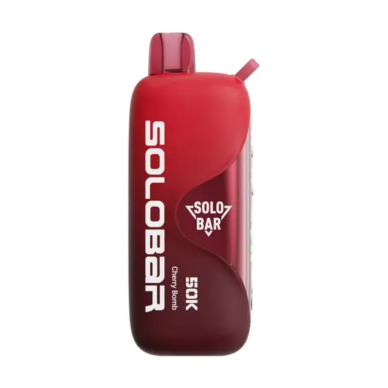 Solo Bar Cherry Bomb 50,000 Puffs Disposable Vape