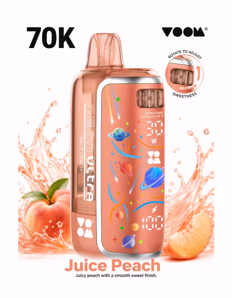 Voom Neon Ultra 70K Puffs Juice Peach