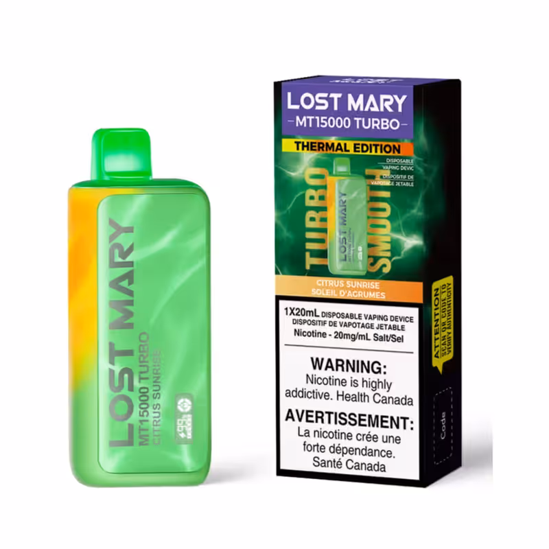 Lost Mary MT 15,000 Puffs Citrus Sunrise