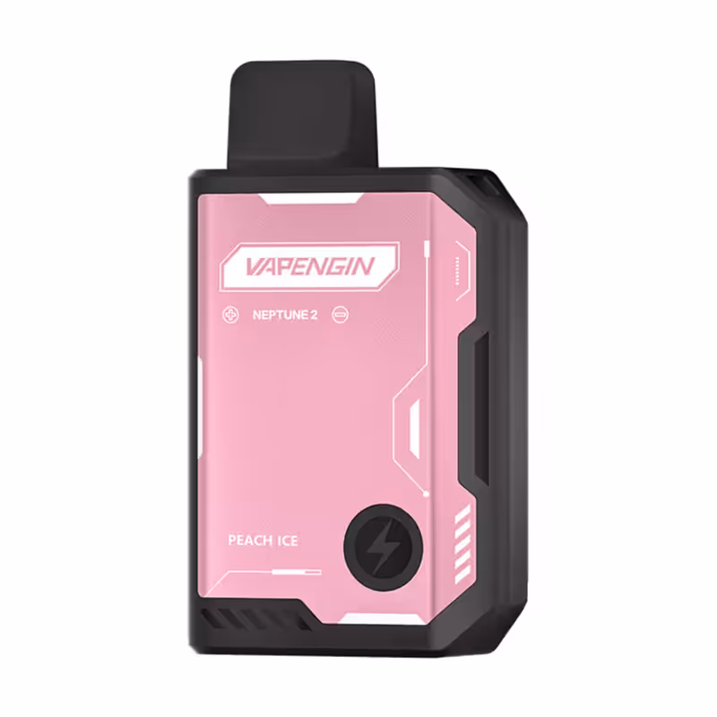 Vapengin neptune 2 Peach Ice 7000 Puffs Rechargeable Disposable Vape