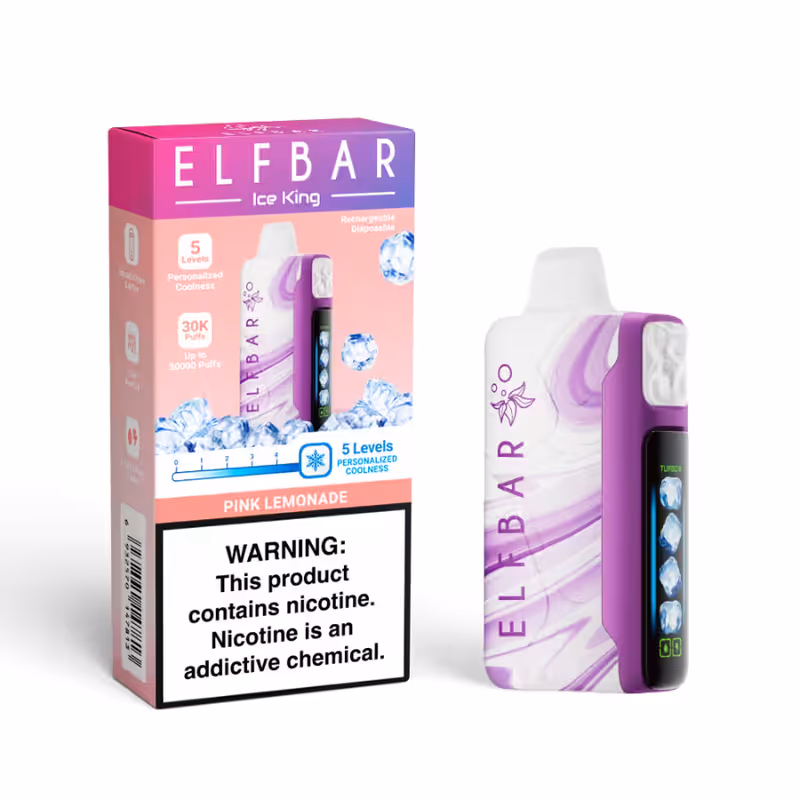 Elfbar Ice King Pink Lemonade 30,000 Puffs