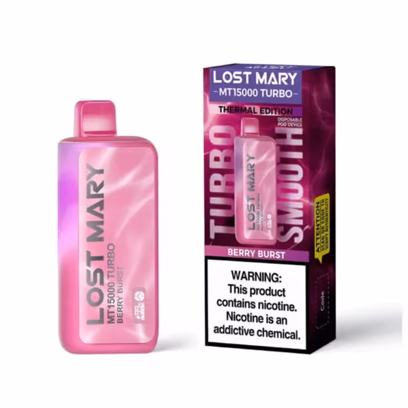 Lost Mary MT 15000 Puffs Berry Burst (Turbo, rechargeable and Disposable)