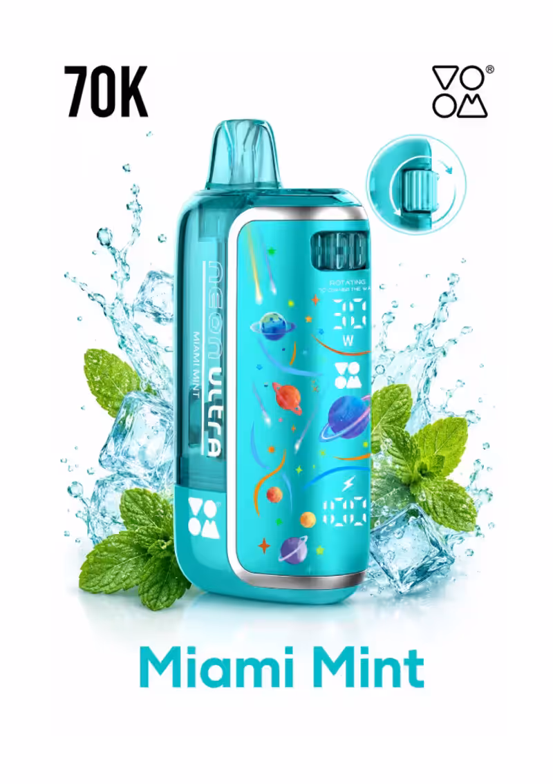 Voom Neon Ultra 70,000 Puffs Miami Mint